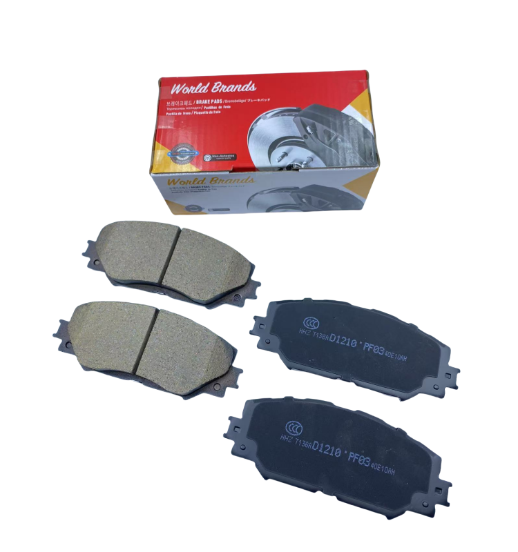 Toyota Corolla Front Ceramic Brake Pads D1210 - Image 2